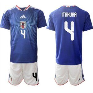 ITAKURA 2026 WC Soccer Jersey Suit